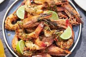 Grilled Tiger Prawns